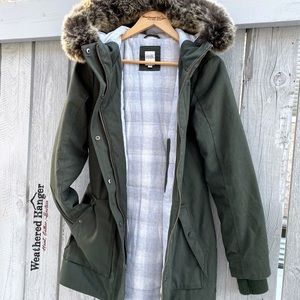 TWIK by Simons parka utility jacket with …